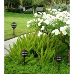 John Timberland Three-Tier Pagoda 11" High Black Modern LED Landscape Path Light -John Timberland GUEST 00f9af33 84e0 4281 b9f4 948fc4c6e503