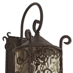 John Timberland Casa Seville Vintage Rustic Outdoor Wall Light Fixture Dark Walnut Scroll 23 3/4" Champagne Hammered Glass For Post Exterior Barn Deck 10 John Timberland Casa Seville Vintage Rustic Outdoor Wall Light Fixture Dark Walnut Scroll 23 3/4" Champagne Hammered Glass For Post Exterior Barn Deck -John Timberland GUEST 08e79e19 146b 4019 b292 78a7b0f3382d