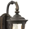 John Timberland Vintage Outdoor Wall Light LED Fixtures Set Of 2 Bronze 13 1/2" Champagne Glass For Exterior House Porch Patio -John Timberland GUEST 0ab379d9 34b4 4422 957f 4653c776d0be