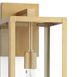 John Timberland Titan Modern Outdoor Wall Light Fixture Soft Gold 20 1/4" Clear Glass For Post Exterior Barn Deck House Porch Yard Posts Patio Home 10 John Timberland Titan Modern Outdoor Wall Light Fixture Soft Gold 20 1/4" Clear Glass For Post Exterior Barn Deck House Porch Yard Posts Patio Home -John Timberland GUEST 0acbef7c 62aa 449a be3d 70131fe6e604