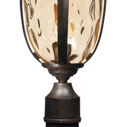 John Timberland Outdoor Post Light Fixture LED Veranda Bronze 37" Clear Hammered Glass For Exterior House Porch Patio Garden Yard 9 John Timberland Outdoor Post Light Fixture LED Veranda Bronze 37" Clear Hammered Glass For Exterior House Porch Patio Garden Yard -John Timberland GUEST 0d5e9b78 0b46 481a b7a3 72c8fe2e8aa8