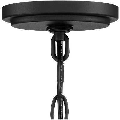 John Timberland Eastcrest Modern Outdoor Hanging Light Textured Black 21 1/2" Clear Glass For Post Exterior Barn Deck House Porch Yard Patio Outside 6 John Timberland Eastcrest Modern Outdoor Hanging Light Textured Black 21 1/2" Clear Glass For Post Exterior Barn Deck House Porch Yard Patio Outside - Image 4
