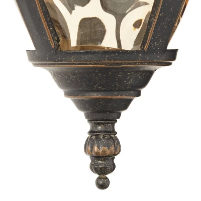 John Timberland Rustic Industrial Outdoor Wall Light Fixture Bronze Metal 13 1/2" Glass Wet Rated For Exterior House Patio Home 5 John Timberland Rustic Industrial Outdoor Wall Light Fixture Bronze Metal 13 1/2" Glass Wet Rated For Exterior House Patio Home - Image 3