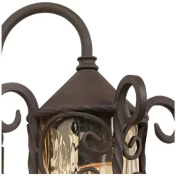 John Timberland Casa Seville Vintage Rustic Outdoor Wall Light Fixture Dark Walnut Scroll 13 1/4" Champagne Hammered Glass For Post Exterior Barn Deck 10 John Timberland Casa Seville Vintage Rustic Outdoor Wall Light Fixture Dark Walnut Scroll 13 1/4" Champagne Hammered Glass For Post Exterior Barn Deck -John Timberland GUEST 0f9652e8 e6be 4021 8713 cebc809dd4db