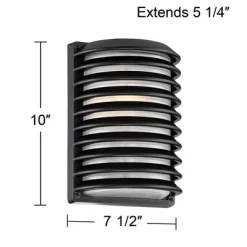 John Timberland Modern Outdoor Wall Light Fixtures Set Of 2 Black Grid 10" Frosted Glass For Post Exterior Barn Deck House Porch Yard Posts Patio Home 14 John Timberland Modern Outdoor Wall Light Fixtures Set Of 2 Black Grid 10" Frosted Glass For Post Exterior Barn Deck House Porch Yard Posts Patio Home -John Timberland GUEST 110c6f54 17be 486f b4ac 8d1a6565e54f