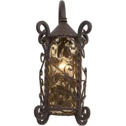 John Timberland Casa Seville Vintage Rustic Outdoor Wall Light Fixture Dark Walnut Scroll 18 1/2" Champagne Hammered Glass For Post Exterior Barn Deck 13 John Timberland Casa Seville Vintage Rustic Outdoor Wall Light Fixture Dark Walnut Scroll 18 1/2" Champagne Hammered Glass For Post Exterior Barn Deck -John Timberland GUEST 1146f148 f742 42e6 9037 16c59e8a1cd6