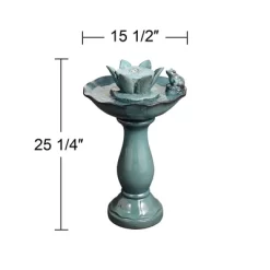 John Timberland Pleasant Pond Modern Bubbler Lotus Flower Outdoor Floor Water Fountain 25 1/4" For Yard Garden Patio Deck Porch House Exterior 14 John Timberland Pleasant Pond Modern Bubbler Lotus Flower Outdoor Floor Water Fountain 25 1/4" For Yard Garden Patio Deck Porch House Exterior -John Timberland GUEST 114ff739 ead0 4a36 b0eb 3db94f994493