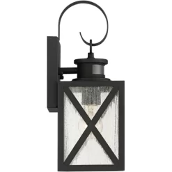 John Timberland Vintage Outdoor Wall Light Fixtures Set Of 2 Textured Black 14 1/2" Dusk To Dawn Motion Sensor For Exterior House 14 John Timberland Vintage Outdoor Wall Light Fixtures Set Of 2 Textured Black 14 1/2" Dusk To Dawn Motion Sensor For Exterior House -John Timberland GUEST 13dbd666 1120 490b a815 72f486a73ea0