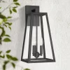 John Timberland Arrington Modern Outdoor Wall Light Fixture Mystic Black Metal 20" Clear Glass For Post Exterior Barn Deck House Porch Yard Posts Home -John Timberland GUEST 1b9e6d78 7f24 4d8c b97c 3613f8476512