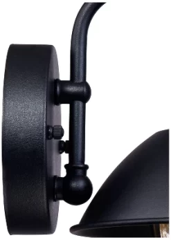 John Timberland Industrial Outdoor Wall Light Fixtures Set Of 2 Black Metal LED 8" Seedy Glass For Exterior Barn Deck House Porch -John Timberland GUEST 1eb67ec8 8812 4865 973b 506406de2039