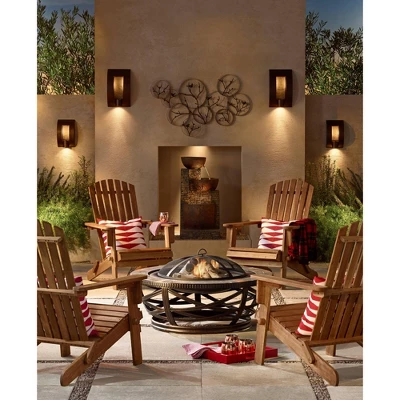 John Timberland Outdoor Floor Water Fountain Three Bowl Floor Cascade 35" For Yard Garden Lawn 10 John Timberland Outdoor Floor Water Fountain Three Bowl Floor Cascade 35" For Yard Garden Lawn - Image 8