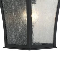 John Timberland Mosconi Rustic Outdoor Wall Lights Fixture Set Of 2 Textured Black 15" Clear Seedy Glass For Post Exterior Barn Deck House Porch Yard 11 John Timberland Mosconi Rustic Outdoor Wall Lights Fixture Set Of 2 Textured Black 15" Clear Seedy Glass For Post Exterior Barn Deck House Porch Yard -John Timberland GUEST 2c8299b4 5e3d 4320 96fe 0b8bf3976523