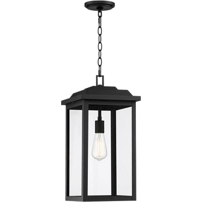 John Timberland Eastcrest Modern Outdoor Hanging Light Textured Black 21 1/2" Clear Glass For Post Exterior Barn Deck House Porch Yard Patio Outside 7 John Timberland Eastcrest Modern Outdoor Hanging Light Textured Black 21 1/2" Clear Glass For Post Exterior Barn Deck House Porch Yard Patio Outside - Image 5