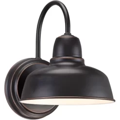 John Timberland Urban Barn Industrial Rustic Wall Light Sconces Set Of 2 Oil Rubbed Bronze Hardwire 8 1/2" Fixture Gooseneck Arm For Bedroom Bathroom 12 John Timberland Urban Barn Industrial Rustic Wall Light Sconces Set Of 2 Oil Rubbed Bronze Hardwire 8 1/2" Fixture Gooseneck Arm For Bedroom Bathroom -John Timberland GUEST 33cfef0a 13da 46f4 975e 77046e0959cd