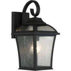 John Timberland Mosconi Rustic Outdoor Wall Lights Fixture Set Of 2 Textured Black 15" Clear Seedy Glass For Post Exterior Barn Deck House Porch Yard 13 John Timberland Mosconi Rustic Outdoor Wall Lights Fixture Set Of 2 Textured Black 15" Clear Seedy Glass For Post Exterior Barn Deck House Porch Yard -John Timberland GUEST 391c9f7d 9e52 4a49 878c 06f12cc8b7e9