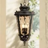 John Timberland Casa Marseille Vintage Rustic Outdoor Hanging Light Veranda Bronze 30" Champagne Hammered Glass Damp Rated For Post Exterior Barn -John Timberland GUEST 3bc13fc0 f354 4969 a2d8 07a4b1e08d57