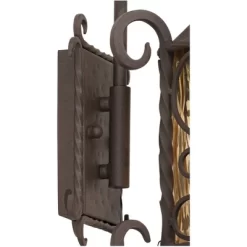 John Timberland Casa Seville Vintage Rustic Outdoor Wall Light Fixture Dark Walnut Scroll 13 1/4" Champagne Hammered Glass For Post Exterior Barn Deck 11 John Timberland Casa Seville Vintage Rustic Outdoor Wall Light Fixture Dark Walnut Scroll 13 1/4" Champagne Hammered Glass For Post Exterior Barn Deck -John Timberland GUEST 3cbf150c 13da 4d3d 8ec7 c6bf4d6163b1
