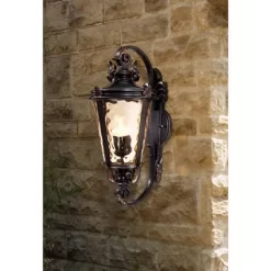 John Timberland Casa Marseille Rustic Outdoor Wall Light Fixture Veranda Bronze Ornate Scroll 36" Champagne Hammered Glass For Post Exterior Barn Deck 15 John Timberland Casa Marseille Rustic Outdoor Wall Light Fixture Veranda Bronze Ornate Scroll 36" Champagne Hammered Glass For Post Exterior Barn Deck -John Timberland GUEST 51e62281 7afa 433b b958 3536ad42dcee