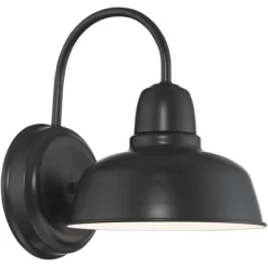 John Timberland Urban Barn Rustic Industrial Farmhouse Outdoor Wall Light Fixtures Set Of 2 Black Gooseneck Arm 11 1/4" For Post Exterior Barn Deck 15 John Timberland Urban Barn Rustic Industrial Farmhouse Outdoor Wall Light Fixtures Set Of 2 Black Gooseneck Arm 11 1/4" For Post Exterior Barn Deck -John Timberland GUEST 5cc4242e f41a 453b 9285 fc601711150c