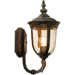 John Timberland Bellagio Vintage Rustic Outdoor Wall Light Fixture Veranda Bronze Upbridge 16 1/2" Champagne Glass For Post Exterior Barn Deck House 14 John Timberland Bellagio Vintage Rustic Outdoor Wall Light Fixture Veranda Bronze Upbridge 16 1/2" Champagne Glass For Post Exterior Barn Deck House -John Timberland GUEST 6076368e 5217 4a48 acca b8bf695be135