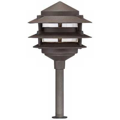 John Timberland Pagoda 12-Piece Complete Outdoor LED Landscape Lighting Set 3 John Timberland Pagoda 12-Piece Complete Outdoor LED Landscape Lighting Set
