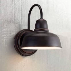 John Timberland Urban Barn Industrial Rustic Wall Light Sconces Set Of 2 Oil Rubbed Bronze Hardwire 8 1/2" Fixture Gooseneck Arm For Bedroom Bathroom 17 John Timberland Urban Barn Industrial Rustic Wall Light Sconces Set Of 2 Oil Rubbed Bronze Hardwire 8 1/2" Fixture Gooseneck Arm For Bedroom Bathroom -John Timberland GUEST 6ac7a00c 0322 4fa8 b276 7848088df1ba