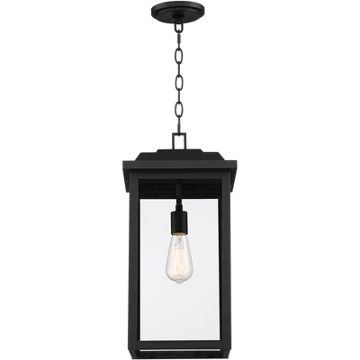 John Timberland Eastcrest Modern Outdoor Hanging Light Textured Black 21 1/2" Clear Glass For Post Exterior Barn Deck House Porch Yard Patio Outside 8 John Timberland Eastcrest Modern Outdoor Hanging Light Textured Black 21 1/2" Clear Glass For Post Exterior Barn Deck House Porch Yard Patio Outside - Image 6