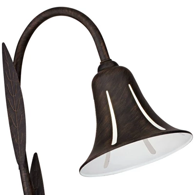 John Timberland Tulip 27" High Dark Rust LED Landscape Lights Set Of 2 3 John Timberland Tulip 27" High Dark Rust LED Landscape Lights Set Of 2