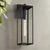 John Timberland Modern Industrial Outdoor Wall Light Fixture Mystic Black 27" Clear Glass Panels For Exterior Barn Deck House Porch Yard Patio Garage 1 John Timberland Modern Industrial Outdoor Wall Light Fixture Mystic Black 27" Clear Glass Panels For Exterior Barn Deck House Porch Yard Patio Garage -John Timberland GUEST 7a9909f6 7d19 47cd 99ed 8f0534eccb48