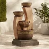 John Timberland Outdoor Floor Water Fountain Four Bowl Cascading Waterfall 41" Tall For Yard Garden Lawn -John Timberland GUEST 7acc7e04 904a 497b 85ff 612cf3d3930d