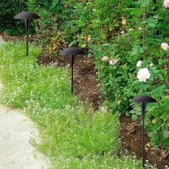 John Timberland Grant 18" High Black LED Mushroom Path Lights Set Of 2 13 John Timberland Grant 18" High Black LED Mushroom Path Lights Set Of 2 -John Timberland GUEST 90e9812a 7963 48d1 958f 29be1ed9ed8c