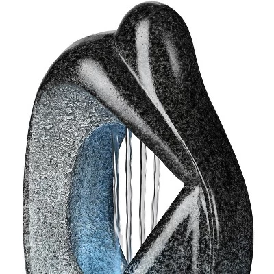 John Timberland Modern Tabletop Water Fountain With LED Light 10" Silhouette For Indoor Table Top Desk 4 John Timberland Modern Tabletop Water Fountain With LED Light 10" Silhouette For Indoor Table Top Desk - Image 2