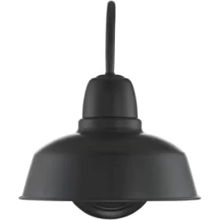 John Timberland Urban Barn Rustic Industrial Farmhouse Outdoor Wall Light Fixtures Set Of 2 Black Metal Gooseneck Arms Downlight 13" Post -John Timberland GUEST 94b5e287 125b 4c71 9cfb fed7c1ec803a