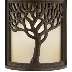 John Timberland Mission Outdoor Wall Light Fixture Bronze Tree Motif 12 1/4" Amber Glass Lantern For Exterior House Porch Patio 12 John Timberland Mission Outdoor Wall Light Fixture Bronze Tree Motif 12 1/4" Amber Glass Lantern For Exterior House Porch Patio -John Timberland GUEST 97b5216e 6a26 4539 a21c d594405df5d6