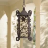 John Timberland Casa Seville Vintage Rustic Outdoor Hanging Light Dark Walnut Scroll 15" Champagne Water Glass For Post Exterior Barn Deck House Porch -John Timberland GUEST 9bdec52e 6618 4260 bc09 28d0d51a68fd