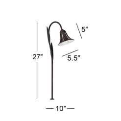 John Timberland Tulip 27" High Dark Rust LED Landscape Lights Set Of 2 17 John Timberland Tulip 27" High Dark Rust LED Landscape Lights Set Of 2 -John Timberland GUEST a8a0ab97 7ee0 43d0 8c93 a01344d3ee59