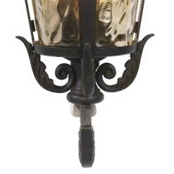 John Timberland Casa Marseille Vintage Rustic Outdoor Wall Light Fixture Bronze Scroll 27 1/2" Hammered Glass For Post Exterior Barn Deck House Porch -John Timberland GUEST ad96fe63 8dde 4e1a 8d2a cc89cba2b16a