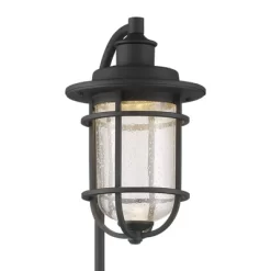 John Timberland Markham 26 1/2" High Textured Black LED Landscape Path Light -John Timberland GUEST af0b0c00 05a9 40ba a9f4 c508cca64994