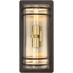 John Timberland Habitat Modern Outdoor Wall Light Fixture Bronze Warm Brass 16" Clear Glass For Post Exterior Barn Deck House Porch Yard Patio Home 12 John Timberland Habitat Modern Outdoor Wall Light Fixture Bronze Warm Brass 16" Clear Glass For Post Exterior Barn Deck House Porch Yard Patio Home -John Timberland GUEST b00b08a9 d0e7 4c9e b16f 806ceb1be72c