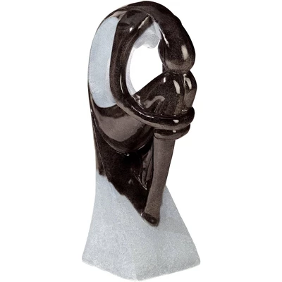 John Timberland Graceful Form Modern Zen Bubbler Curled Female Outdoor Floor Water Fountain With LED Light 43" For Yard Garden Patio Home Deck Porch 8 John Timberland Graceful Form Modern Zen Bubbler Curled Female Outdoor Floor Water Fountain With LED Light 43" For Yard Garden Patio Home Deck Porch - Image 6