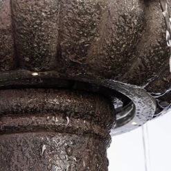 John Timberland Italian Style 3 Tier Outdoor Floor Water Fountain With Light LED 43" High Gray Faux Stone Garden Patio Backyard -John Timberland GUEST ba7c6b50 393a 4cce bddf c6fe9a806d05