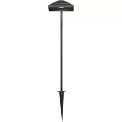 John Timberland Basset 23" High Textured Black LED Landscape Path Light -John Timberland GUEST bd73326b ebb2 40cd 89b0 3513787895ac