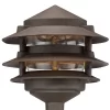 John Timberland Three-Tier Pagoda 11" High Bronze LED Path Lights Set Of 2 -John Timberland GUEST c2f4d3da 087f 4b65 a5b7 ba5b4e2361bd