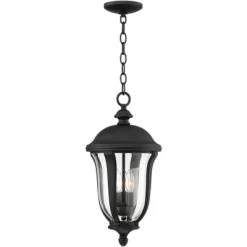 John Timberland Park Sienna Vintage Outdoor Hanging Light Black Metal 20" Clear Glass For Post Exterior Barn Deck House Porch Yard Patio Home Outside 10 John Timberland Park Sienna Vintage Outdoor Hanging Light Black Metal 20" Clear Glass For Post Exterior Barn Deck House Porch Yard Patio Home Outside -John Timberland GUEST c42c0c28 3a54 43ff 9292 8320cc4e457a