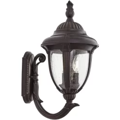 John Timberland Casa Sierra Rustic Vintage Outdoor Wall Light Fixture Bronze Upbridge 19 1/8" Clear Seedy Glass For Post Exterior Barn Deck House Yard 12 John Timberland Casa Sierra Rustic Vintage Outdoor Wall Light Fixture Bronze Upbridge 19 1/8" Clear Seedy Glass For Post Exterior Barn Deck House Yard -John Timberland GUEST c5185b6c 0f7b 499c a9fb eac26062cd92