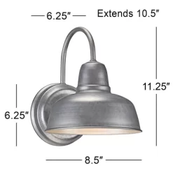 John Timberland Rustic Outdoor Wall Light Fixture Urban Barn Galvanized 11 1/4" Sconce For House Farmhouse Deck Porch Patio 14 John Timberland Rustic Outdoor Wall Light Fixture Urban Barn Galvanized 11 1/4" Sconce For House Farmhouse Deck Porch Patio -John Timberland GUEST cc847800 f821 4ccf 8e96 422fbd772ace
