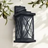 John Timberland Woodland Park Outdoor Wall Light Fixture Black Dusk To Dawn 15" Clear Glass For Post Exterior Barn Deck House Porch Yard Patio Home -John Timberland GUEST ccbb99f4 2566 4be1 99a1 0ebb834bdfc8