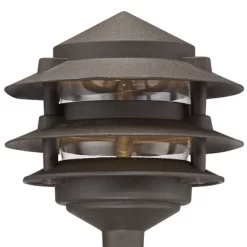John Timberland Pagoda Bronze 10-Piece Outdoor LED Landscape Lighting Set -John Timberland GUEST cf2858b8 66f1 454e bd59 2d2d56b8d8ea