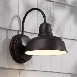 John Timberland Rustic Outdoor Wall Light Fixture Bronze 11 1/4" Urban Barn Farmhouse For Exterior House Porch Patio 14 John Timberland Rustic Outdoor Wall Light Fixture Bronze 11 1/4" Urban Barn Farmhouse For Exterior House Porch Patio -John Timberland GUEST cf88bb07 28cf 400e 8990 bc8314a9465d