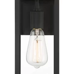 John Timberland Titan Modern Outdoor Wall Light Fixtures Set Of 2 Mystic Black 14 1/4" Clear Glass For Post Exterior Barn Deck House Porch Yard Patio 9 John Timberland Titan Modern Outdoor Wall Light Fixtures Set Of 2 Mystic Black 14 1/4" Clear Glass For Post Exterior Barn Deck House Porch Yard Patio -John Timberland GUEST d068caa2 d8bc 4c1b beb3 1c186e4efe3b